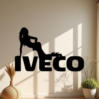 Sticker Autocollant Iveco Pinup camion K87293