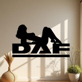 Sticker Autocollant DAF Pinup dos camion K87294