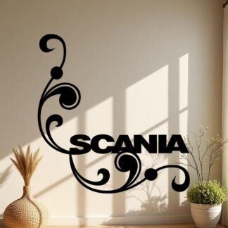Sticker Autocollant Scania arabesque droit camion K87300