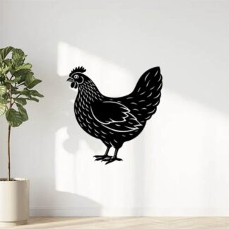 sticker autocollant Poule animaux 7 KCVAZ