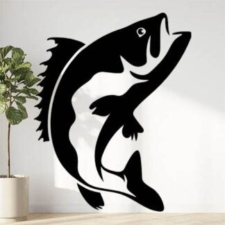 sticker autocollant poisson pêche pêcheur 4 KP3ZO