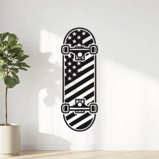 sticker autocollant skateboard sport américain 2 KPL6M