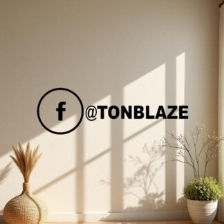 sticker autocollant blaze Facebook 2 KQLWZ