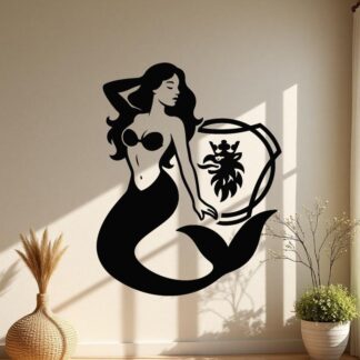 Sticker autocollant Fille sirène sexy logo Scania décoration decostickerstore - KXAHVK