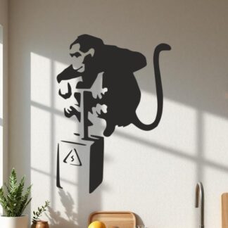 Sticker Autocollant     Singe Explosion street art L87298