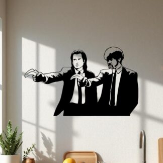 Sticker Autocollant   Pulp Fiction Pistolets street art L87312