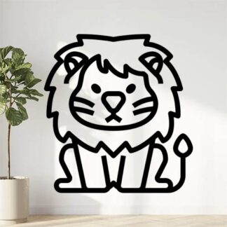 sticker autocollant Lion animaux 7 LHCG8