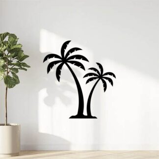 sticker autocollant cocotier arbre fruit 1 LKTXH