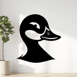 sticker autocollant animaux canard LLKDK