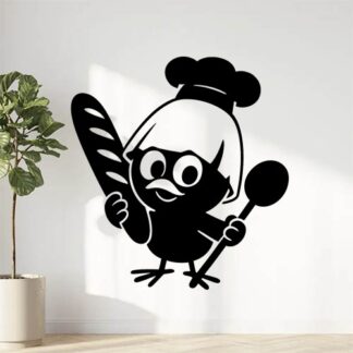 Sticker autocollant Calimero boulanger décoration decostickerstore - LWA3F5