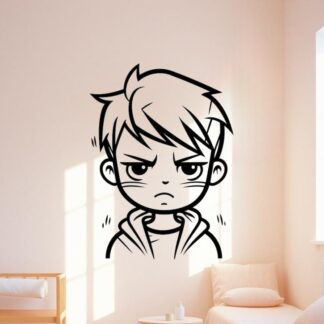 Sticker Autocollant enfant manga  M136