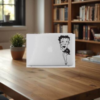 Sticker Autocollant betty boop macbook  MB0965