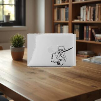 Sticker Autocollant bleach macbook  MB0974