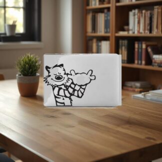 Sticker Autocollant calvin macbook  MB0989