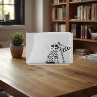 Sticker Autocollant calvin macbook  MB0990