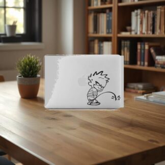 Sticker Autocollant calvin macbook  MB0991
