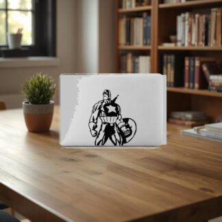 Sticker Autocollant captain america macbook  MB0993