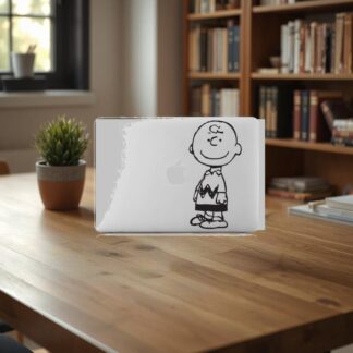 Sticker Autocollant charlie brown snoopy macbook  MB0997