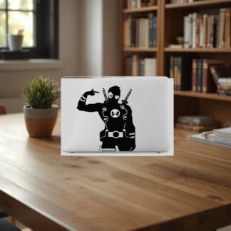 Sticker Autocollant deadpool  macbook  MB1022