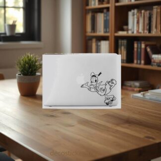 Sticker Autocollant donald duck  macbook  MB1034