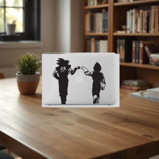 Sticker Autocollant dragon ball goku  macbook  MB1037