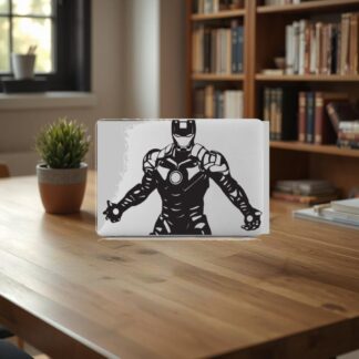 Sticker Autocollant iron man macbook  MB1118
