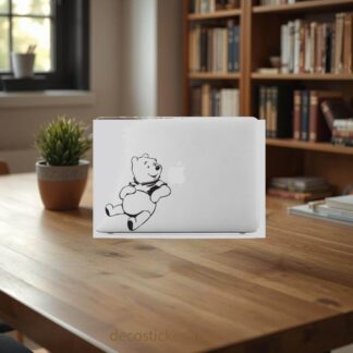 Sticker Autocollant winnie macbook  MB1329