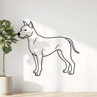 sticker autocollant chien pitbull animaux 7 MDT2Y