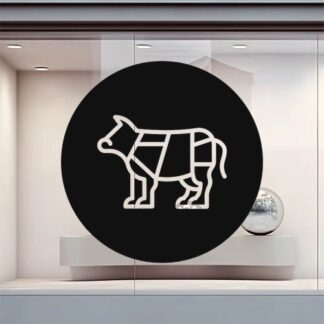 Sticker Autocollant boucher metier  ME1634