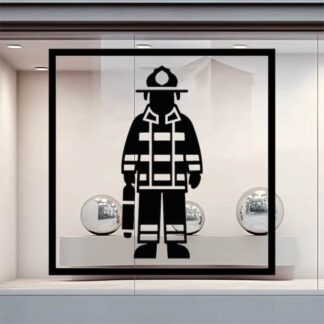 Sticker Autocollant pompier metier metier  ME1652