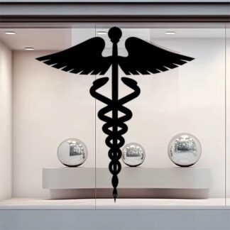 Sticker Autocollant caducée métier médical   MED457