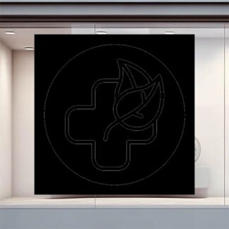 Sticker Autocollant medecine douce homeopathie métier médical   MED465