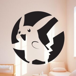 Sticker Autocollant pokemon pikachu manga  MG0412