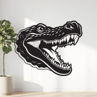 Sticker Autocollant crocodile animaux  MH16