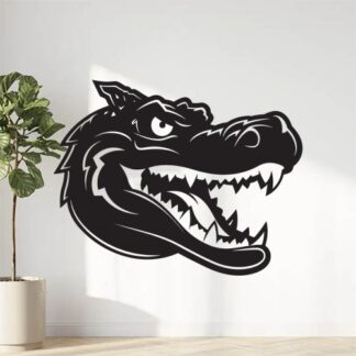 Sticker Autocollant crocodile animaux  MH20