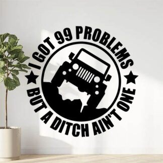 sticker autocollant Jeep 4x4 6 MLV6R