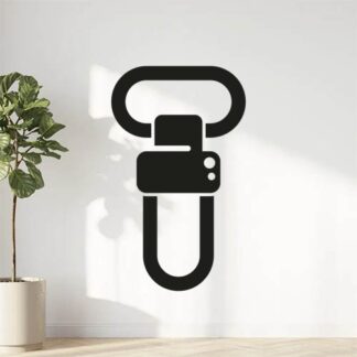 Sticker Autocollant mousqueton montagne  MT2117