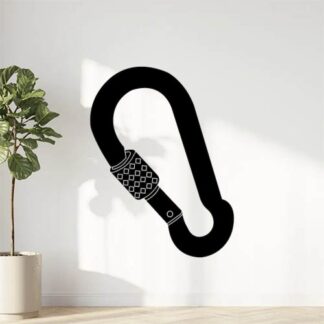 Sticker Autocollant mousqueton montagne  MT2119