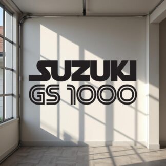 Sticker Autocollant suzuki gs 1000 moto  MT29