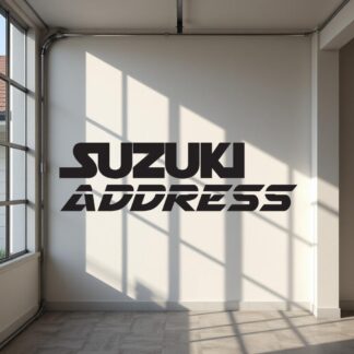 Sticker Autocollant suzuki address moto  MT35