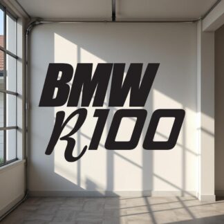 Sticker Autocollant bmw r100 moto  MT53