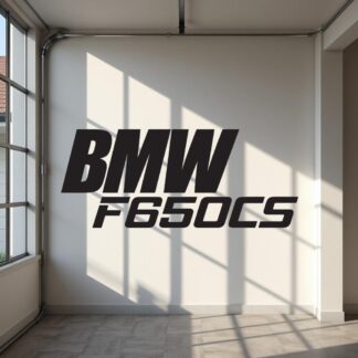 Sticker Autocollant bmw f650cs moto  MT55