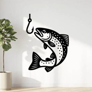 Sticker autocollant client Truite - MUBZNW