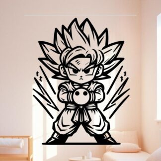 sticker autocollant manga dragon-ball 6 MUVDX