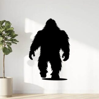 Sticker Autocollant yeti animal bigfoot montagne  MY2114