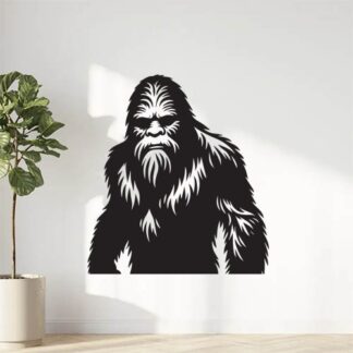 Sticker Autocollant yeti animal bigfoot montagne  MY2117