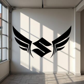 Sticker Autocollant Suzuki aile moto N87291