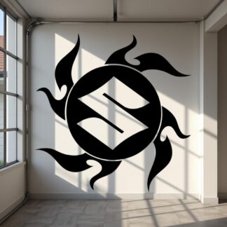 Sticker Autocollant Suzuki soleil moto N87292