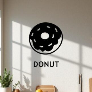 Sticker Autocollant donut gateau nourriture NF18745