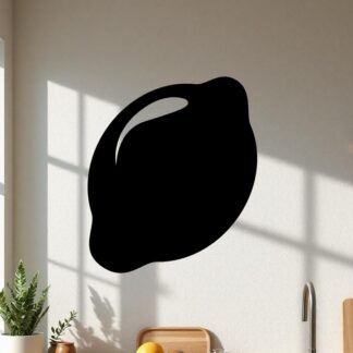 Sticker Autocollant citron fruit nourriture NFFL18730